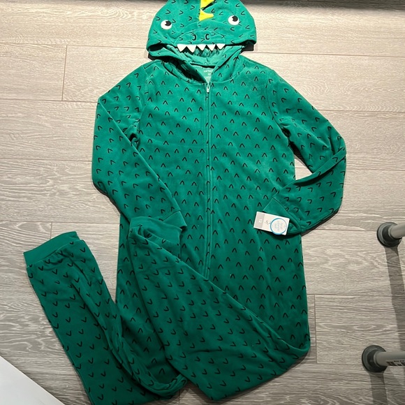 Carter's Other - NWT Carter’s Onesie with Hoodie size 12